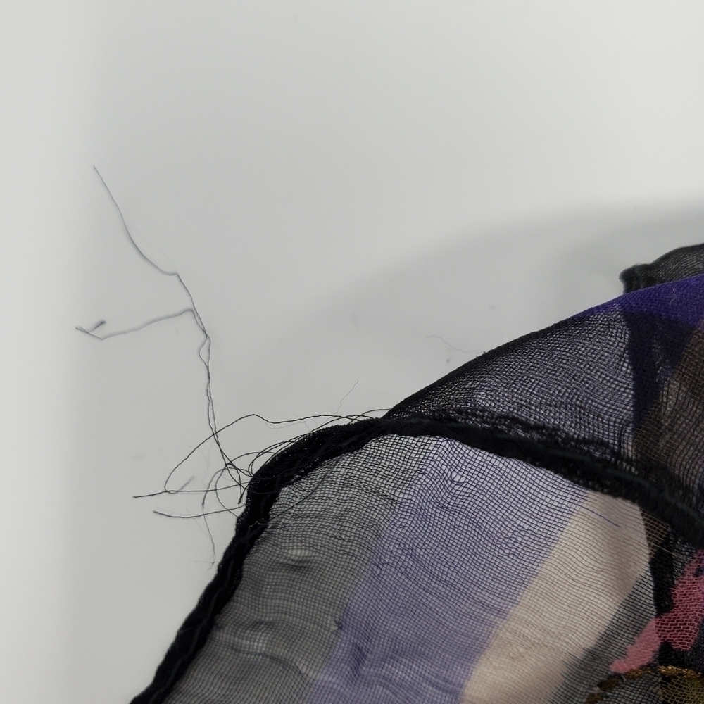 Sheer Colorful Scarf - Picture 9 of 11